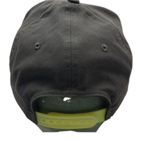 Nike True Camo Neon Yellow Logo Snapback Adjustable Baseball Cap Hat - Picture 4 of 16